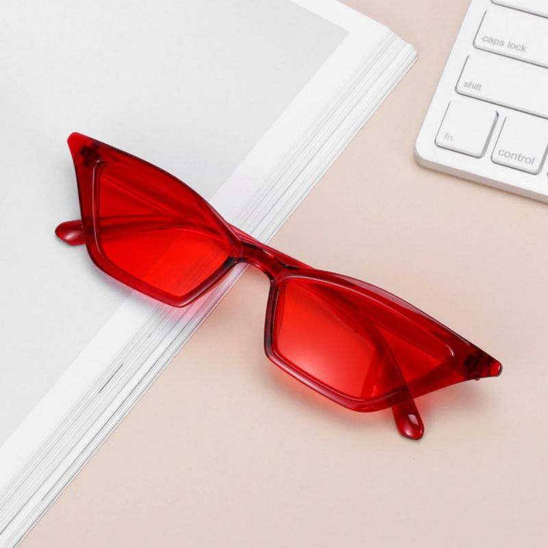 Cat Eye Sun Glasses Small Frame UV400 Sun Shades Fashion Women Vintage Glasses Street Eyewear Luxury Trending Sunglasses