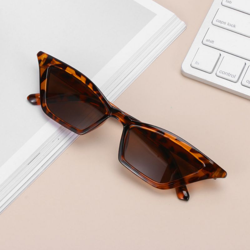 Cat Eye Sun Glasses Small Frame UV400 Sun Shades Fashion Women Vintage Glasses Street Eyewear Luxury Trending Sunglasses