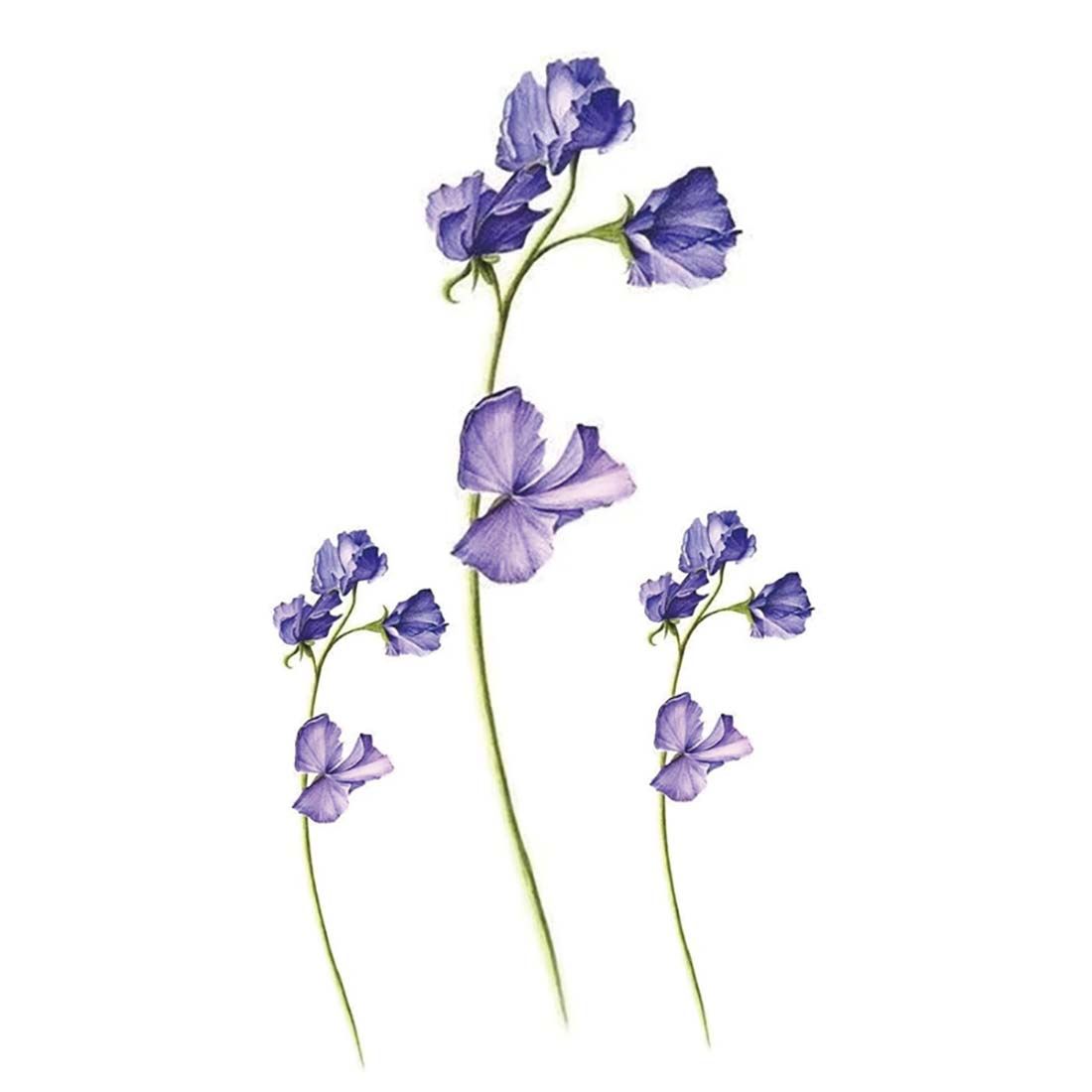 3D Water Transfer Sticker Body Tattoo Sticker Waterproof Temporary Decal Leg Body Art Tattoo Flower Removable Cover Scar