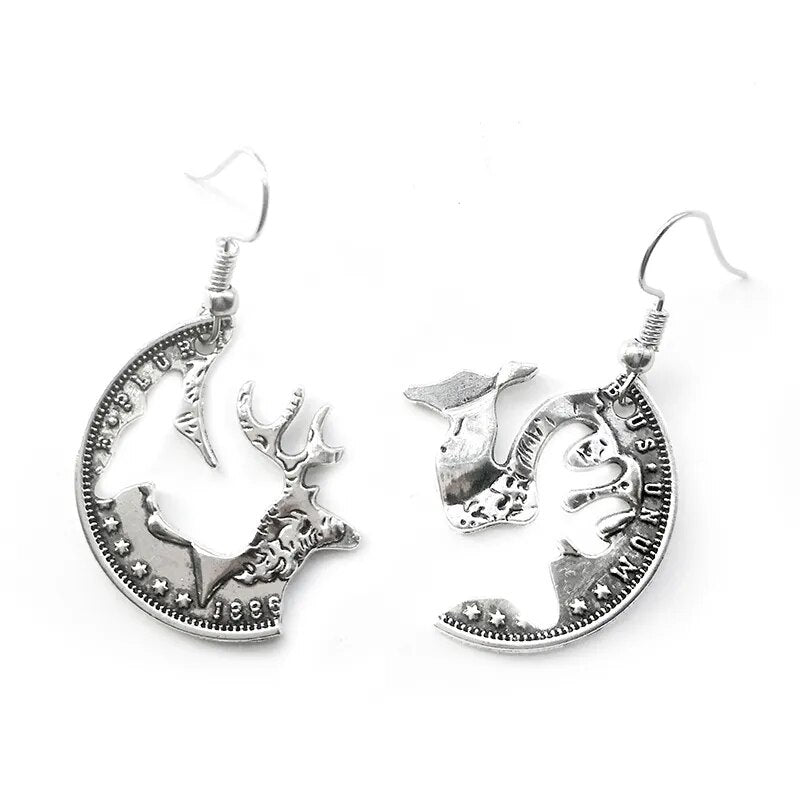 Funky Earrings for Women Girls and Teen Drop Dangle Charms Perfect for Parties and Halloween