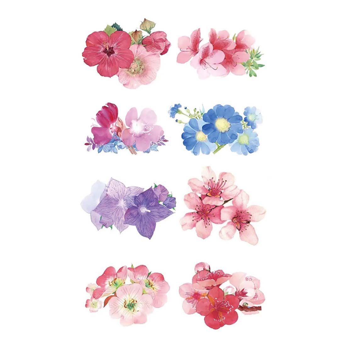 3D Water Transfer Sticker Body Tattoo Sticker Waterproof Temporary Decal Leg Body Art Tattoo Flower Removable Cover Scar