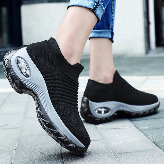 Hyper-Soft Women's Orthopedic Sneakers Platform White, Black, Red Walking Shoes for Women