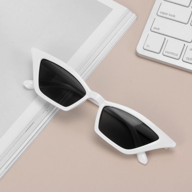Cat Eye Sun Glasses Small Frame UV400 Sun Shades Fashion Women Vintage Glasses Street Eyewear Luxury Trending Sunglasses