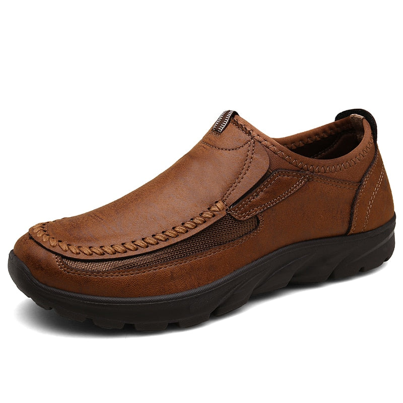 Men's Casual Shoes Handmade Retro Leisure Loafers, Sneakers