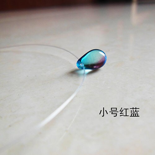 Transparent Chain Ocean Sea Invisible Transparent Fishing Line Short Chain Beach Pendants Transparent Necklace