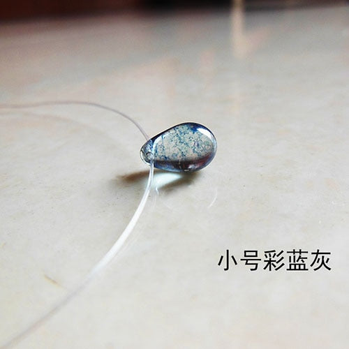 Transparent Chain Ocean Sea Invisible Transparent Fishing Line Short Chain Beach Pendants Transparent Necklace