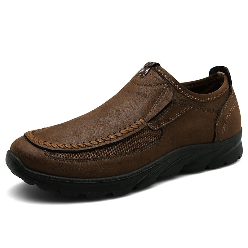 Men's Casual Shoes Handmade Retro Leisure Loafers, Sneakers