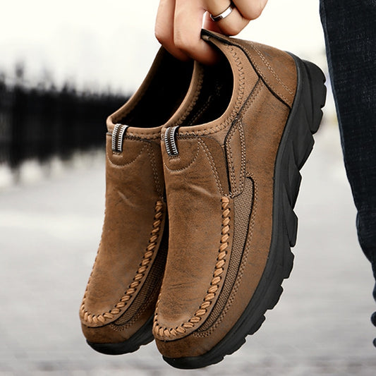 Men's Casual Shoes Handmade Retro Leisure Loafers, Sneakers - New Fashion Loafers Zapatos Casuales Hombres