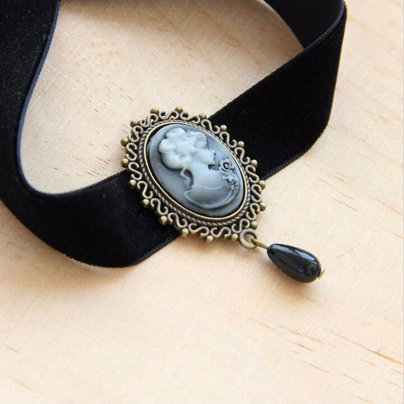 Gothic Jewelry Vintage Lace Necklaces & Pendants Women Accessories Choker Necklace False Collar Statement Necklaces