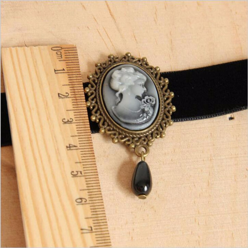 Gothic Jewelry Vintage Lace Necklaces & Pendants Women Accessories Choker Necklace False Collar Statement Necklaces
