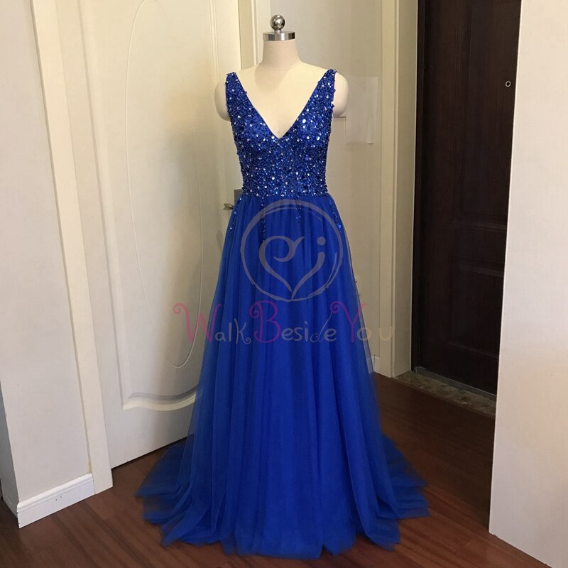 Beading Prom cocktail Dresses 2023 Plus Size Pink High Split Tulle Sweep Train Sleeveless Evening Gown A-line Lace Up Backless Vestido De