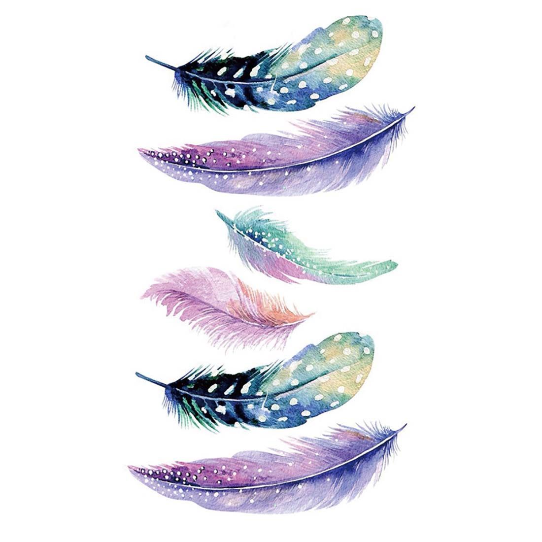 3D Water Transfer Sticker Body Tattoo Sticker Waterproof Temporary Decal Leg Body Art Tattoo Flower Removable Cover Scar