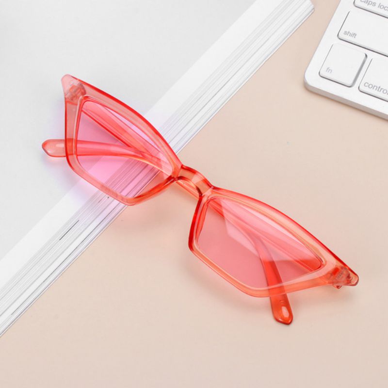 Cat Eye Sun Glasses Small Frame UV400 Sun Shades Fashion Women Vintage Glasses Street Eyewear Luxury Trending Sunglasses