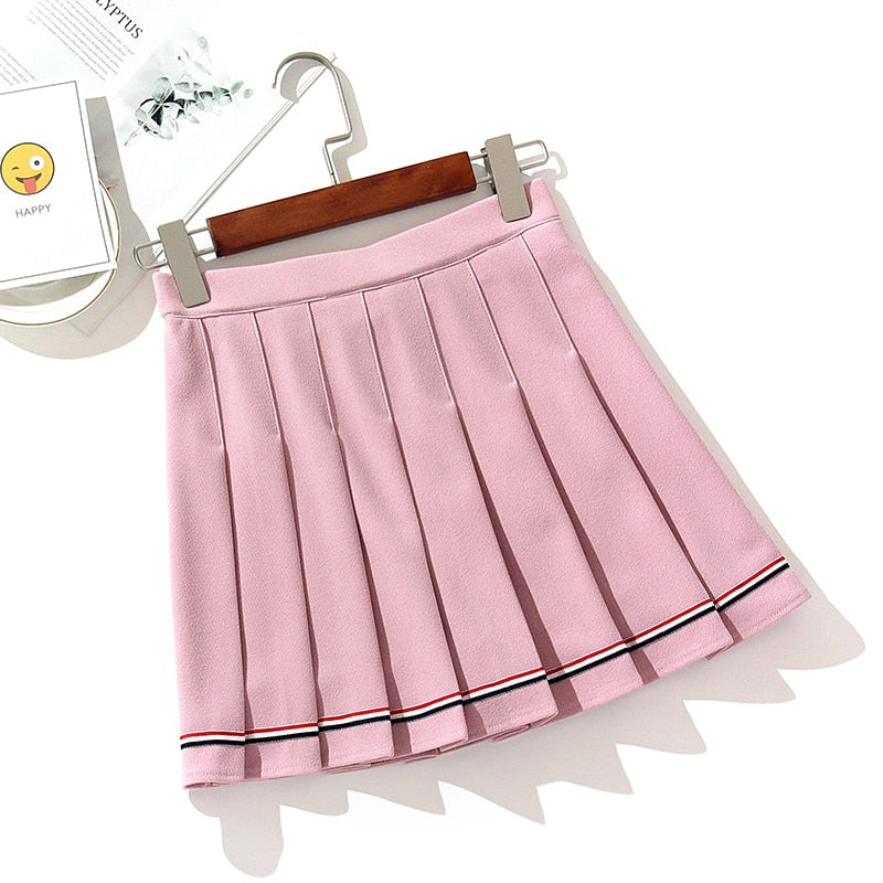 Black High Waist Mini Skirts Gothic Streetwear Style with Punk Pleated Vintage Skirt, Cross Print, and Lolita Harajuku Vibes for Women