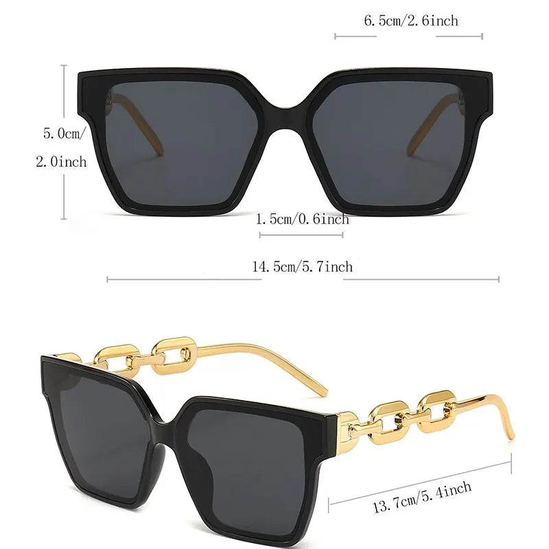 2024 New Women Rectangle Vintage Sunglasses Brand Designer Retro Points Sun Glasses Female Lady Eyeglass Cat Eye Driver Goggles