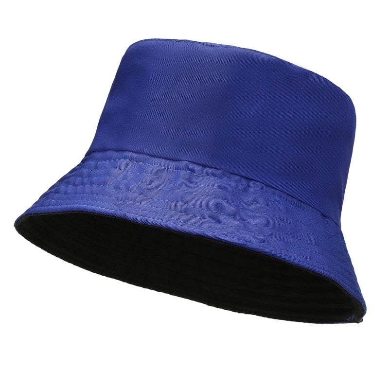 Unisex Smiley Embroidery Bucket Hat | Cotton Corduroy | Hip Hop Style | Sun Cap