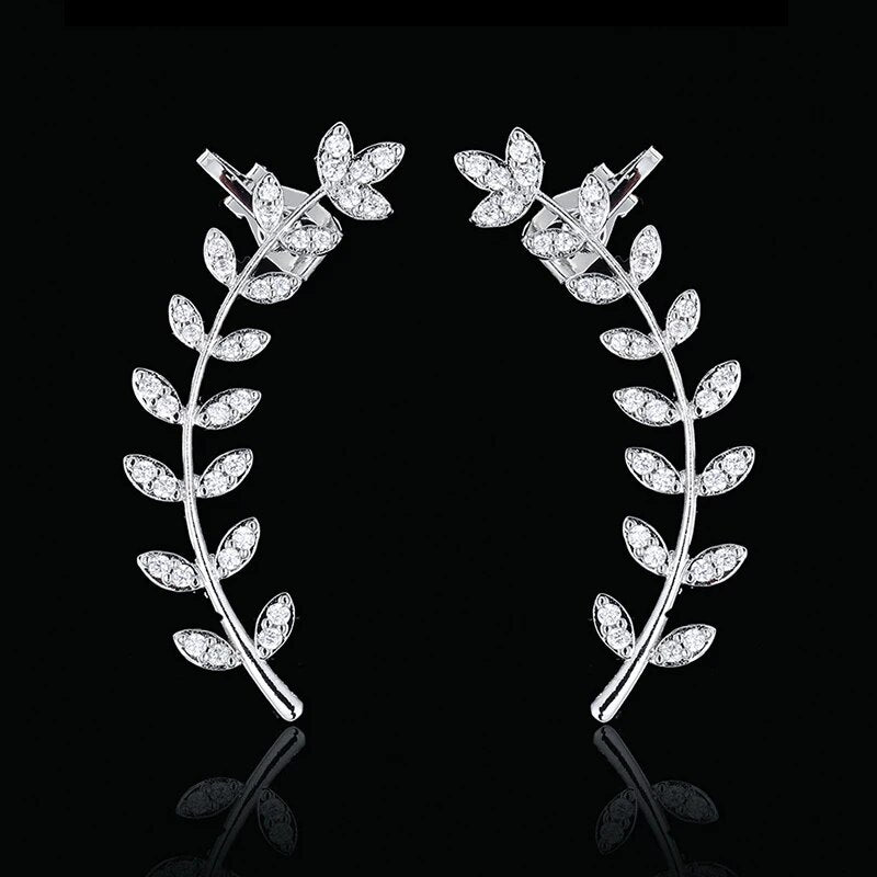 Luxury Trendy Marquise Flower Full Mirco Paved Crystal Zircon Naija Wedding Drop Earring
