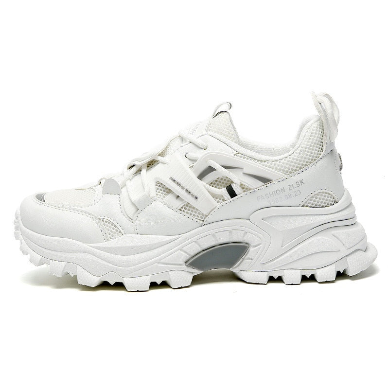 Men's Sneakers Breathable, Damping Sports Shoes with Thick Sole