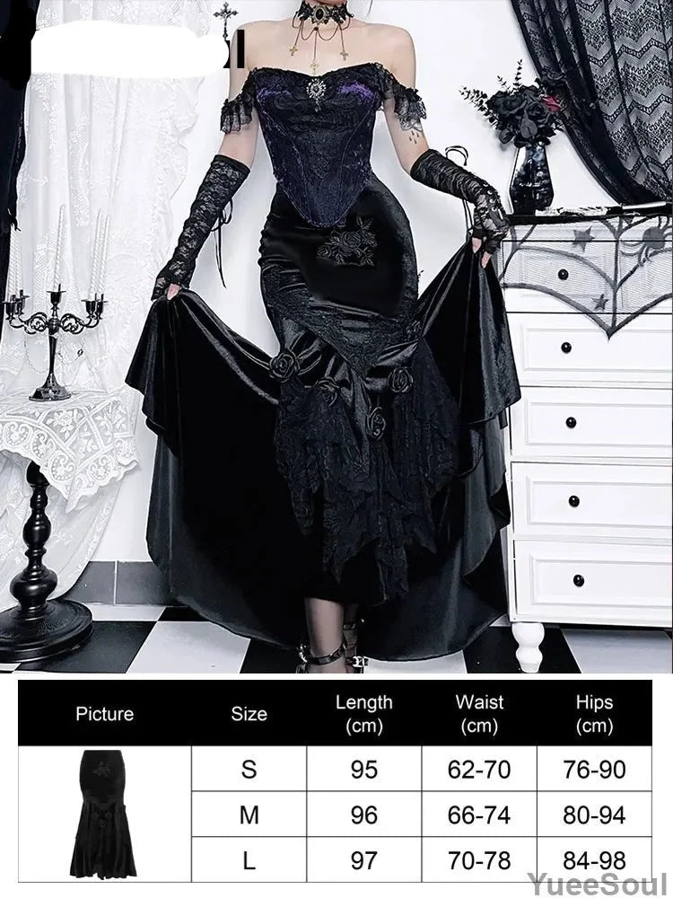 Gothic Mini Skirts Black High Waist Women Skirt 2023 New Y2k Style Harajuku Punk Goth Dark Grunge Streetwear Female Clothes