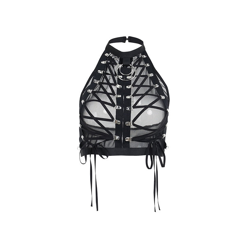 Gothic Cross Print Lace Bodycon Crop Tops Embrace Y2K Aesthetic and Summer Style with Sexy Black and Red Camis for Women and Girls