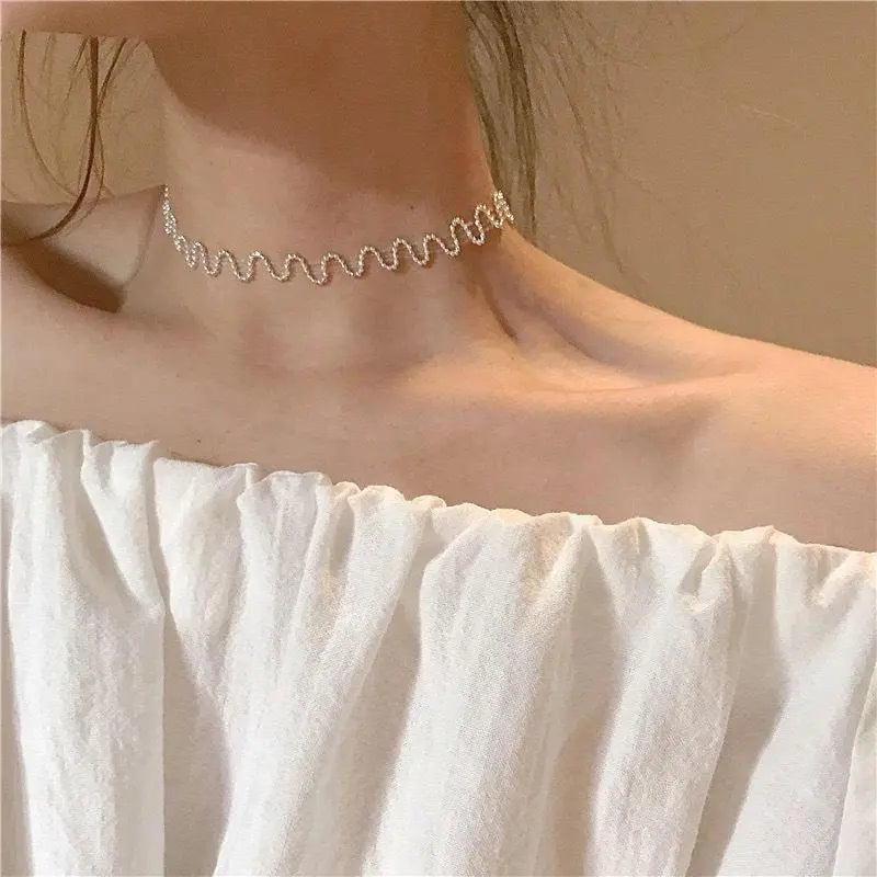 Embrace Aesthetic Elegance with Vintage Butterfly Necklace Golden Stainless Steel Blade Snake Chains a Charming Choker for Women's Jewelry Gifts