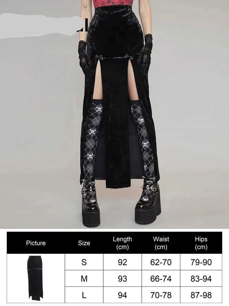 Gothic Mini Skirts Black High Waist Women Skirt 2023 New Y2k Style Harajuku Punk Goth Dark Grunge Streetwear Female Clothes