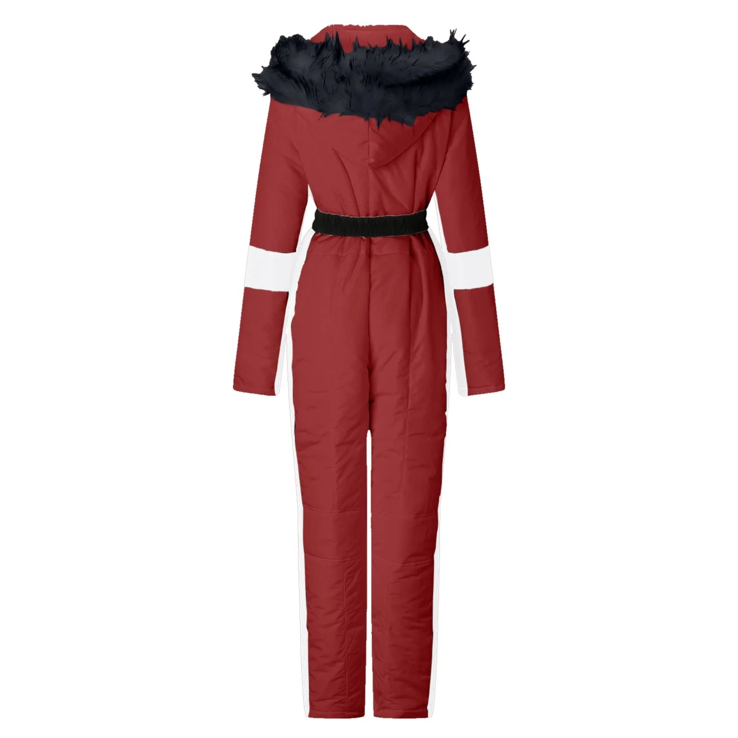Winter Adventure Awaits Stay Warm and Stylish with Our Women's Hooded Ski Jumpsuit – Your Perfect Companion for Outdoor Sports