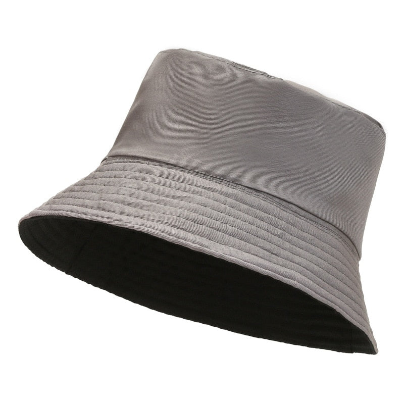 Unisex Smiley Embroidery Bucket Hat | Cotton Corduroy | Hip Hop Style | Sun Cap