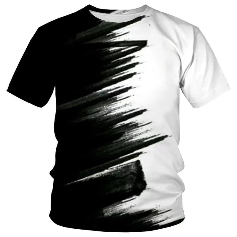 3D Stereoscopic Printing T-shirt Loose, Comfortable, and Funny Short Sleeve Top Perfect for the Street Fashion Scene Fashion Statement with Hottest Hip Hop Summer Style with our Men's t shirt