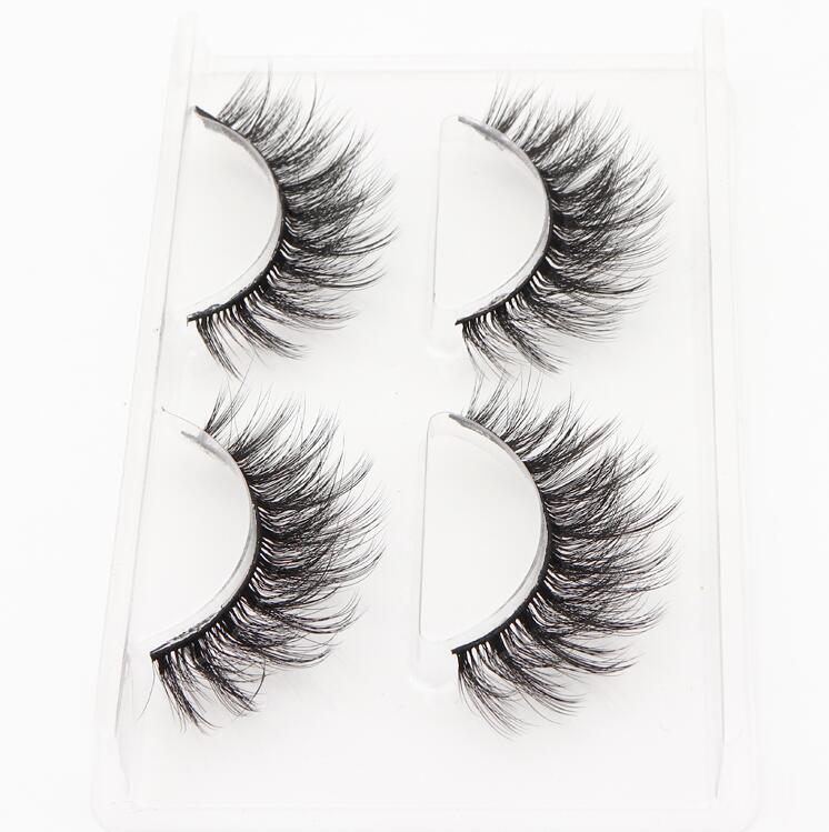 Fake Eyelashes Length 8-25mm with NEW 2-20 pairs 100% Mink Eyelashes / Extension False Eyelashes