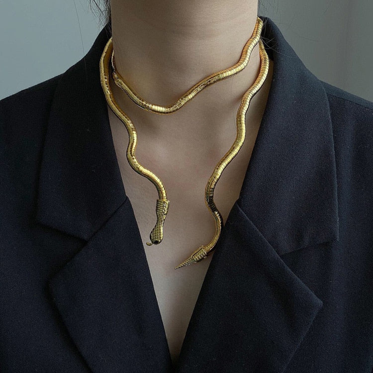 Trendy Snake Necklaces For Women Gift