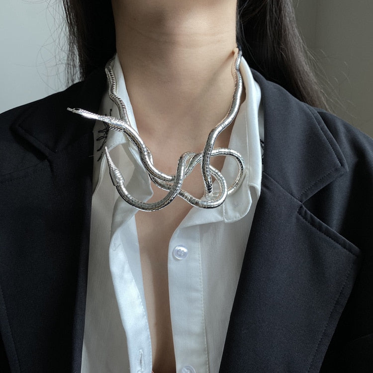 Trendy Snake Necklaces For Women Gift
