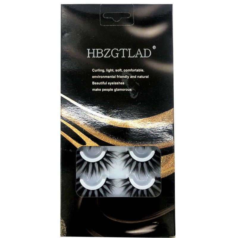 Fake Eyelashes Length 8-25mm with NEW 2-20 pairs 100% Mink Eyelashes / Extension False Eyelashes