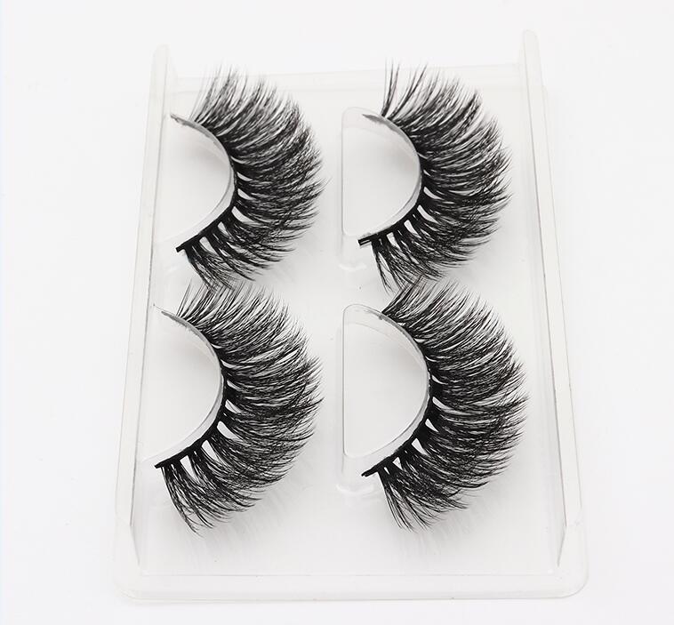 Fake Eyelashes Length 8-25mm with NEW 2-20 pairs 100% Mink Eyelashes / Extension False Eyelashes