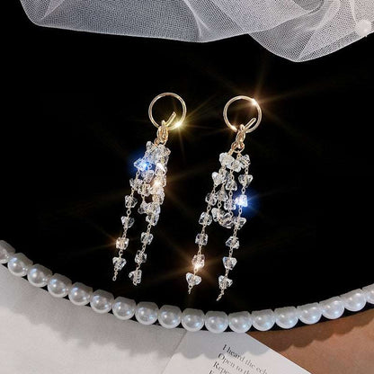 Boho Gold Earrings 2023 Trendy Earrings style Crystal Pearl