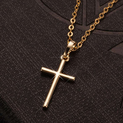 Cross Pendants Crystal Jesus Necklaces Jewellery For Men Women