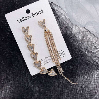 Boho Gold Earrings 2023 Trendy Earrings style Crystal Pearl