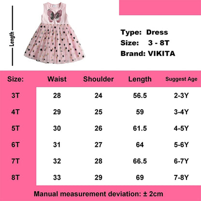 Kid Girls Dress , Party Wear Kids Butterfly Costume Children Clothing