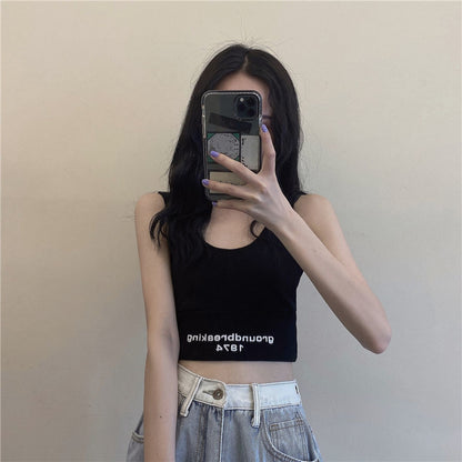 White Short Sleeved T-shirt Women Summer New Short High Waist Loose Crop Top Casual Basic Dancing Tees