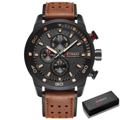 CURREN brand design new fashion casual cool sport man clock military army business wrist quartz male luxury gift watch