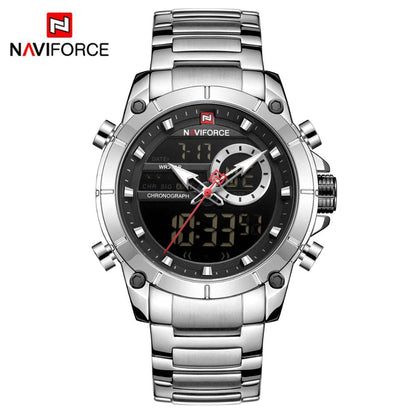 NAVIFORCE Luxury Watch Original Sports Wrist Watch For Men Quartz Steel Waterproof Digital Fashion Watches Male Relogio Masculino 9163