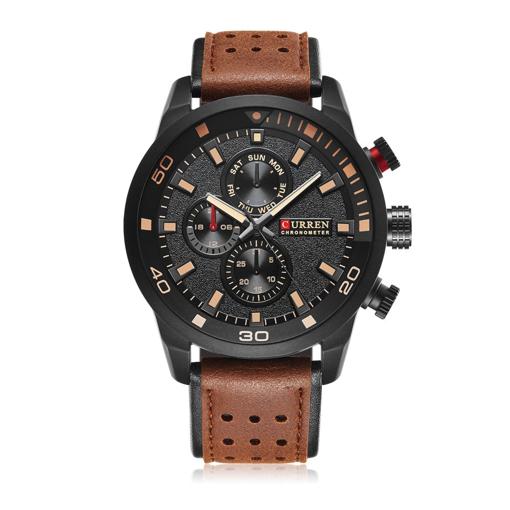 CURREN brand design new fashion casual cool sport man clock military army business wrist quartz male luxury gift watch