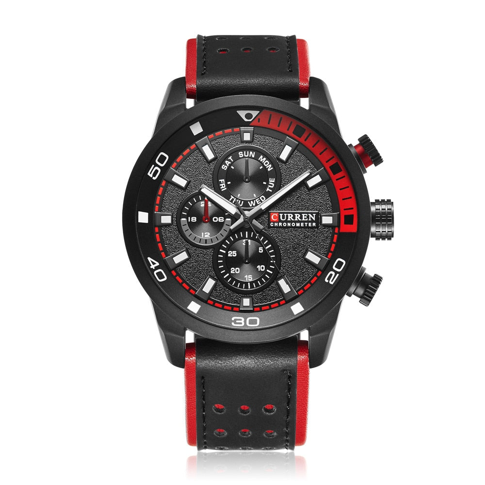 CURREN brand design new fashion casual cool sport man clock military army business wrist quartz male luxury gift watch