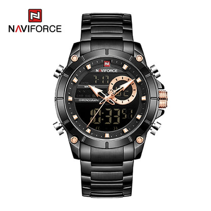 NAVIFORCE Luxury Watch Original Sports Wrist Watch For Men Quartz Steel Waterproof Digital Fashion Watches Male Relogio Masculino 9163