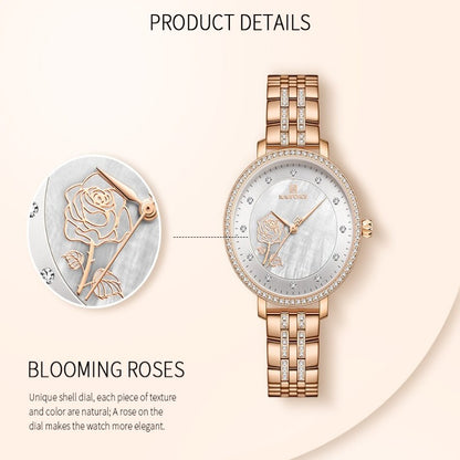 Stylish and Waterproof NAVIFORCE Rose Gold Watch for Women Clock Relogio Feminino