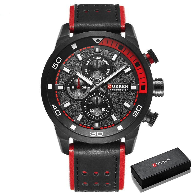 CURREN brand design new fashion casual cool sport man clock military army business wrist quartz male luxury gift watch