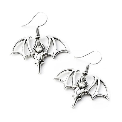 Funky Earrings for Women Girls and Teen Drop Dangle Charms Perfect for Parties and Halloween Featuring Cool Designs like Skulls Crosses Horror Themes Skeletons and Bats