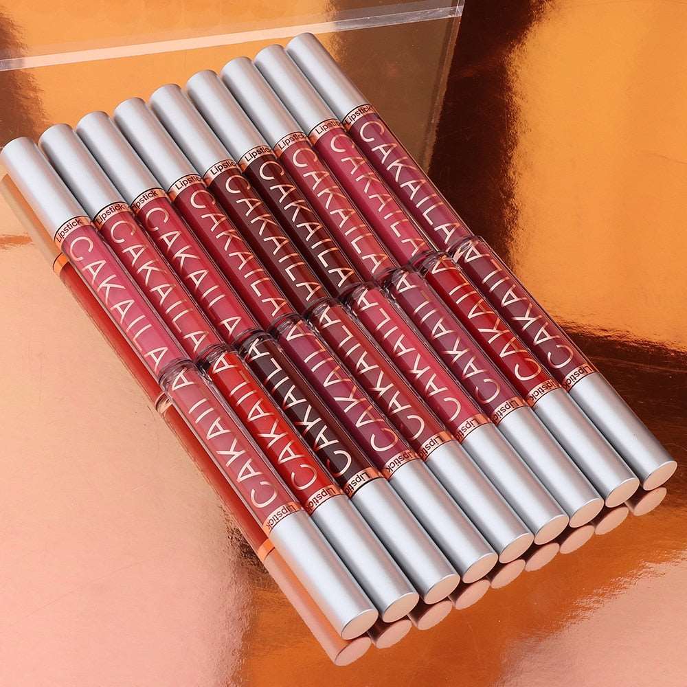 18 Colors Matte Lipgloss Liquid Lipstick Long Lasting Sexy Red Pink Nude Lip Gloss