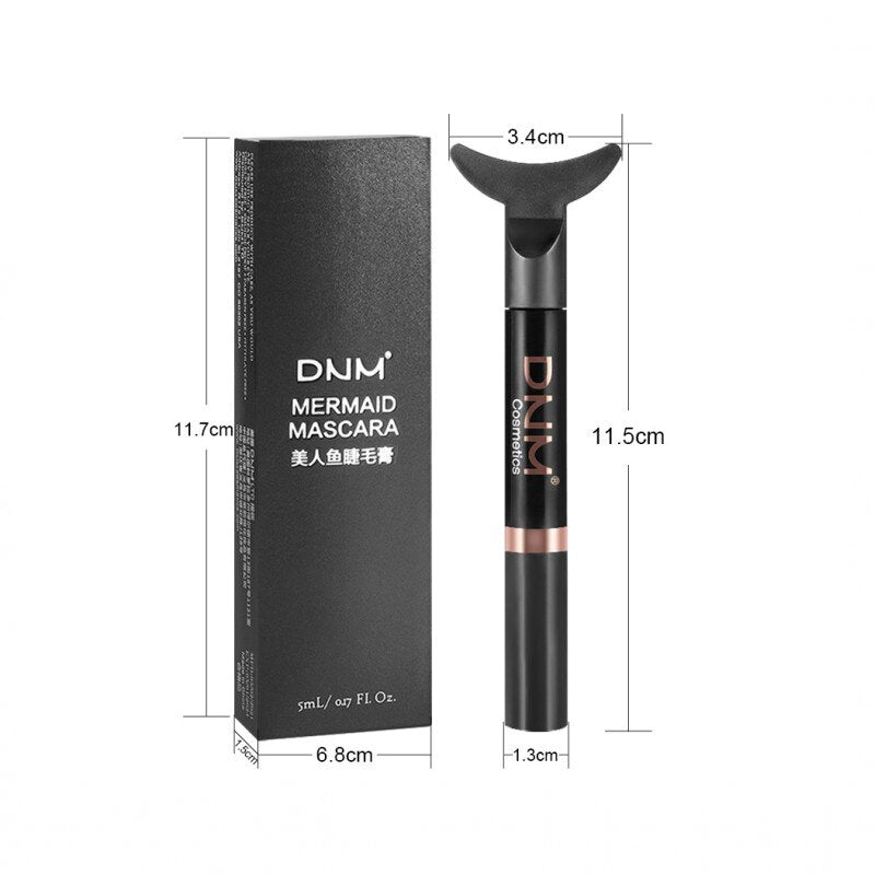 1PCS Colored Mascara With Ultra-fine Lashes Brush Waterproof Quick Drying Lasting Thick Curling Mascara Professional Eyes Makeup