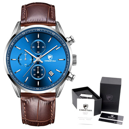 Watches for Men Brand Luxury Fashion Business Quartz Men’s Wristwatch Stainless Steel Waterproof Sports Clock